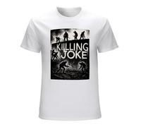 Killing Joke Band Poster Men's Cotton Fashion Performance Basic Short Sleeve t-Shirt Size S