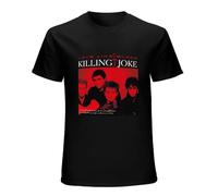 Killing Joke Love Like BloodT Shirt Casual Round Neck Easy Tee Comfortable Tees Black S