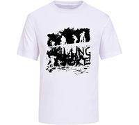 Killing Joke T-Shirt Tomorrows World Band Unisex Crewneck Tee Shirt White T-Shirt Graphic Unisex Tee Shirt White XL
