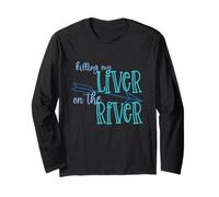 Killing My Liver on The River Funny Summer Holiday Bateau Manche Longue