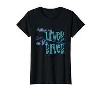Killing My Liver on The River : Vacances d'été Amusantes en Bateau T-Shirt Graphique avec Valeur