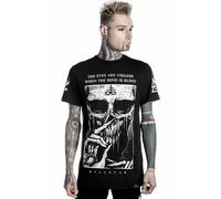 Killstar Blind Mind Goth Punk Symboles De Sorcière En Os T Shirt K-TSH-M-2546