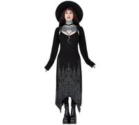 Killstar Robe Maxi Unholy Oath, Noir, S