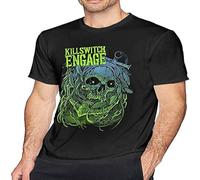 Killswitch Engage Disarm The Descent Fashion Unisex 100% Cotton Short-Sleeve T-Shirts Black XXL