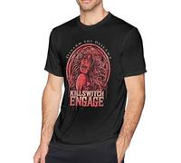 Killswitch Engage Disarm The Descent T Shirt Men's Fashion Cotton Crew Neck Short Sleeve Tunics Black Manches Courtes(XX-Large)