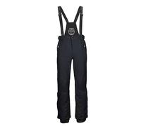 killtec 43823-000 KSW 100 ENOSH LG MN Ski PNTS Pantalon de Ski pour Homme avec Bretelles Amovibles, Protection des Bords et Jupe Pare-Neige Noir Taille 106