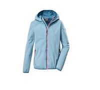 Killtec 44115-000 KOS 156 GRLS JCKT Veste fonctionnelle, imperméable, avec capuche et imprimé magique, océan clair, 140 cm