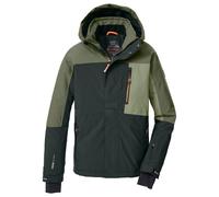 killtec - Boy's KSW 200 Ski Jacket - Veste de ski - 128 - dark olive