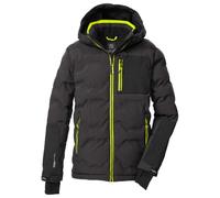 killtec - Boy's KSW 203 Qltd Jacket - Veste de ski - 128 - dark stone