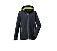 killtec Boy's Veste softshell/veste d'extérieur à capuche KOS 218 BYS SFTSHLL JCKT, dark navy, 140, 39117-000