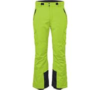 Killtec Combloux MN Pnts Pantalon Fonctionnel avec Protection des Bords et Jupe Pare-Neige Homme, Vert Lime, 3XL
