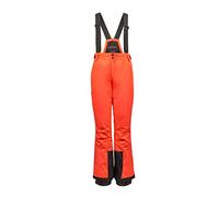 Killtec Erielle Pantalon Fonctionnel avec Bretelles Amovibles, Protection des Bords et Jupe Pare-Neige Femme, Corail Fluo, Taille 34