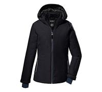 Killtec Female Veste de ski/veste fonctionnelle avec capuche amovible et pare-neige KSW 111 WMN SKI JCKT, black blue, 42, 38664-000