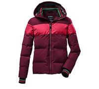 Killtec Female Veste/veste d'hiver en duvet avec capuche KOW 192 GRLS QLTD JCKT, blackberry, 164, 38505-000