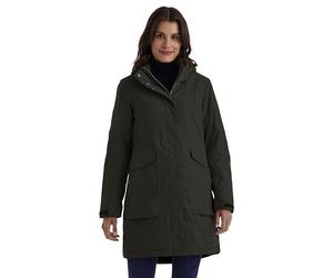 Killtec Femme Damen Funktionsparka Parka Manteau Imperméable Avec Capuche Amovible, Dark Olive, 42 EU