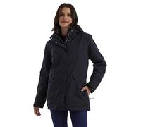 killtec Femme Damen Jacke Veste Fonctionnelle Outdoor Imperméable Avec Capuche Amovible, Dark Navy, 42 EU