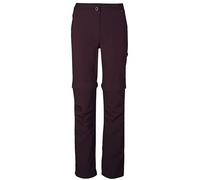killtec Femme KOS 5 WMN Pnts Pantalon Fonctionnel De Randonnée avec Jambes Amovibles, Grape Wine, 38 EU