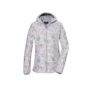 killtec Femme Kos 56 Wmn Sftshll Jckt Veste Softshell/outdoor Avec Capuche, Light Sage (AOP), 34 EU