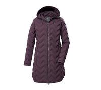 Killtec Femme Kow 14 Wmn Qltd Prk Parka Matelassée Fonctionnelle Avec Capuche, Prune, 36 EU