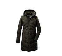 Killtec Femme Kow 150 Wmn Qltd Prk Parka matelass e avec capuche zipp e, dark olive, 40 EU
