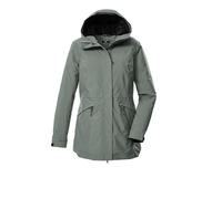 killtec Femme Kow 19 Wmn Prk Parka Outdoor/parka Fonctionnelle Avec Capuche, Green-grey, 40 EU