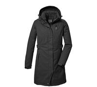 killtec Femme Kow 303 Wmn Prk Parka Fonctionnelle/parka Avec Capuche Amovible, Anthracite Melange, 36 EU