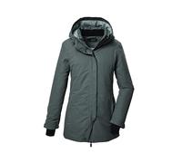 killtec Femme Kow 93 Wmn Pkr Parka Fonctionnelle/Avec Capuche, Blue Grey Tonal Melange, 48 EU