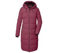 killtec Femme Manteau matelassé/fonctionnel en aspect duvet avec capuche KOW 56 WMN QLTD CT, hellpflaume, 40, 41810-000