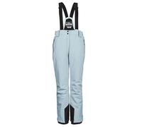 killtec Femme Pantalon de Ski/Fonctionnel avec Bretelles Amovibles, Protection des Bords et Jupe Pare-Neige KSW 249 WMN Ski PNTS_ERIELLE, Hell Eisblau, 44, 43428-000