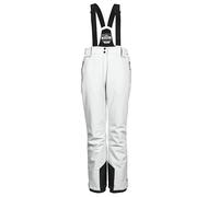 killtec Femme Pantalon de Ski/Fonctionnel avec Bretelles Amovibles, Protection des Bords et Jupe Pare-Neige KSW 249 WMN Ski PNTS_ERIELLE, gebrochenes Weiss, 38, 43428-000