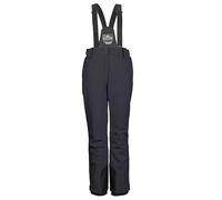 killtec Femme Pantalon de Ski/Fonctionnel avec Bretelles Amovibles, Protection des Bords et Jupe Pare-Neige KSW 249 WMN Ski PNTS_ERIELLE, Schwarz Blau, 36, 43428-000