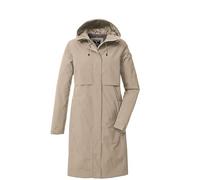 killtec Femme Parka fonctionnelle/parka imperméable avec capuche KOS 46 WMN PRK, wüstensand, 42, 43935-000
