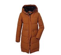 killtec Femme Parka matelassée/parka en duvet avec capuche KOW 16 WMN QLTD PRK, dark curry, 40, 39697-000