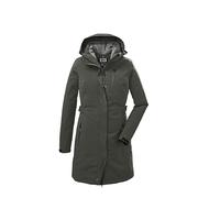 killtec Femme Parka Technique Imperméable Polaire KOW 165 WMN PRK | Imperméabilité 10 000 mm | Coutures soudées | Respirabilité 3 000 g/m²/24 h | Sans PFC | Ajustement latéral