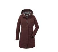killtec Femme Parka Technique Imperméable Polaire KOW 165 WMN PRK | Imperméabilité 10 000 mm | Coutures soudées | Respirabilité 3 000 g/m²/24 h | Sans PFC | Ajustement latéral