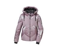killtec Femme Veste de ski/Veste de ski matelassée avec jupe pare-neige amovible KSW 100 WMN SKI QLTD JCKT, hell malve, 40, 42036-000