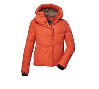 killtec Femme Veste de ski/veste matelassée avec pare-neige KSW 59 WMN SKI QLTD JCKT, neon-coral, 38, 39725-000