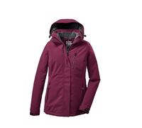 killtec Femme Veste fonctionnelle avec capuche zippée KOW 140 WMN JCKT, dunkelrose, 44, 37411-000