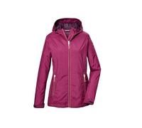 killtec Femme Veste fonctionnelle/de pluie avec capuche KOS 108 WMN JCKT, beaujolais, 50, 42954-000