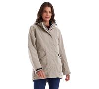 killtec Femme Veste fonctionnelle/veste outdoor imperméable avec capuche amovible Damen Jacke, hellsand, 44, 43285-000