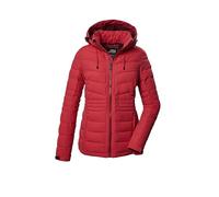 killtec Femme Veste matelassée avec capuche amovible/veste fonctionnelle est hydrofuge KOW 10 WMN QLTD JCKT, modern red, 40, 41807-000