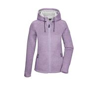 killtec Femme Veste polaire tricotée/Veste polaire avec capuche KOW 5 WMN KNTFLC JCKT, lavendel, 50, 43295-000