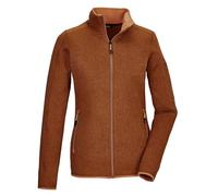 killtec Femme Veste polaire tricotée/Veste polaire avec col montant KOW 111 WMN KNT FLC JCKT, zimt, 38, 41800-000