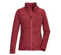 killtec Femme Veste polaire tricotée/Veste polaire avec col montant KOW 113 WMN KNT FLC JCKT, weinrot, 48, 41804-000