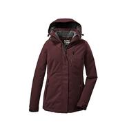 killtec Femme Womens Veste Fonctionnelle Avec Capuche Zippée KOW 140 WMN JCKT, Dark Wine Red, 36 EU