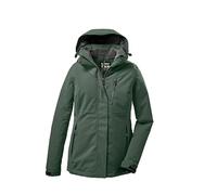 killtec Femme Womens Veste Fonctionnelle Avec Capuche Zippée KOW 140 WMN JCKT, Green-grey, 42 EU