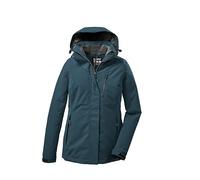 killtec Femme womens Veste fonctionnelle avec capuche zippée KOW 140 WMN JCKT KOW 140 WMN JCKT, hellpetrol, 38, 37411-000