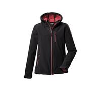killtec Fille Girls Jacke Softshell/Veste de Plein air avec Capuche Girls Softshelljacke, dunkelanthra, 164, 37769-000