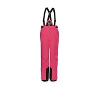 killtec KSW 77 GRLS PNTS Fille Ski/Pantalon Fonctionnel avec Plastron Amovible, Neon Pink, 164 cm