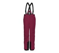 killtec Fille killtec Fille Pantalon de Ski/Pantalon Fonctionnel avec Plastron Amovible KSW 77 GRLS Ski PNTS, Dunkel Himbeere, 176, 37258-000